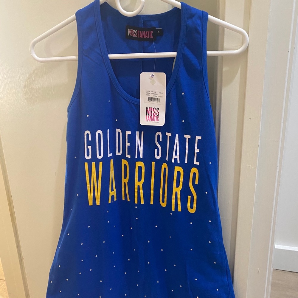 Golden State Warriors New Women Small Tank Top